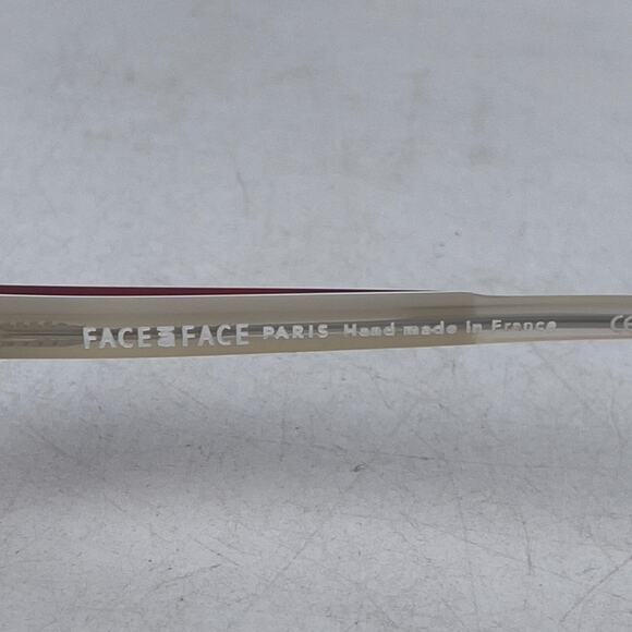 Face a Face Lemon COL 884 Womens Eyeglasses‎ Frame Red Gray Cat Eye 52-14-135 main image 9